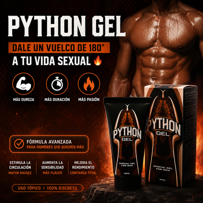 Python Gel 2.0 - Gel potenciador y agrandador