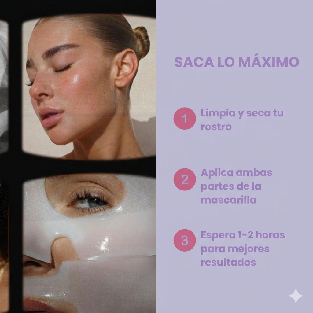HighPrincesa™ Mascarillas de Biocolágeno – Pack de 25