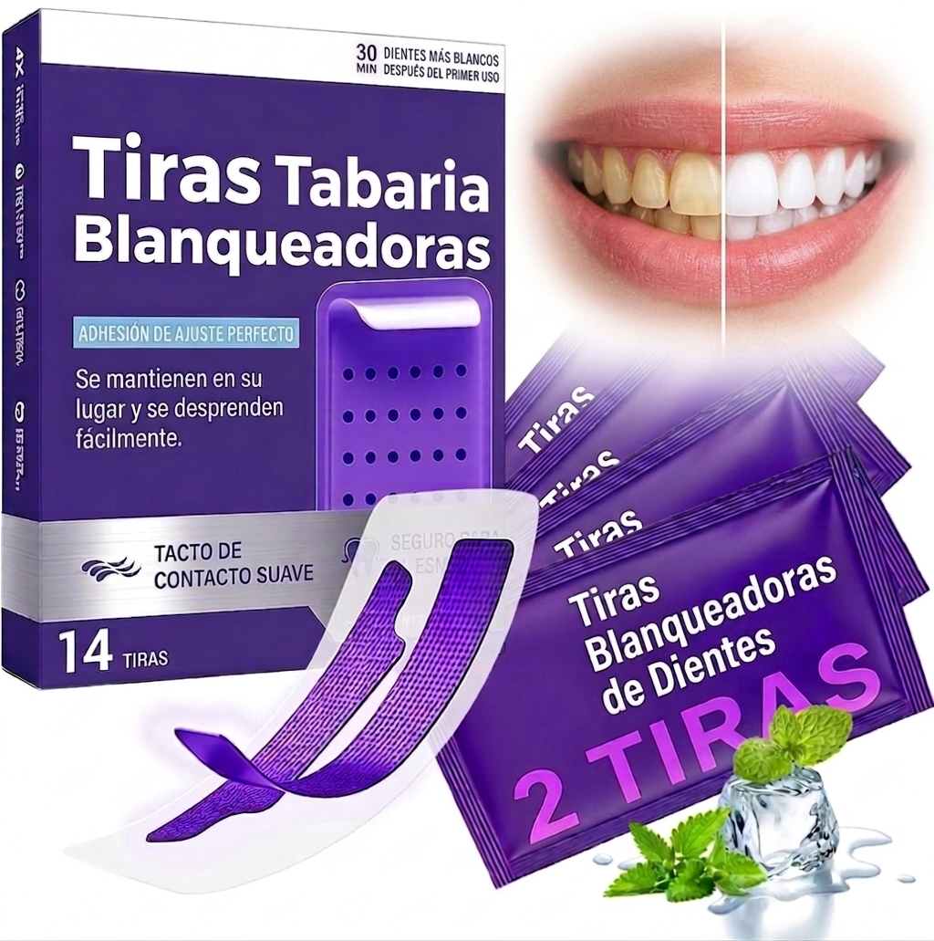 HighPrincesa™ Tiras Dentales Efecto Blanqueador