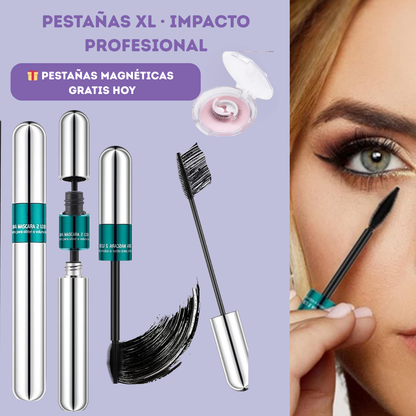 HighPrincesa™ Máscara de Pestañas 4D Fibra de Seda
